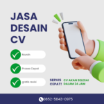 jasa desain CV